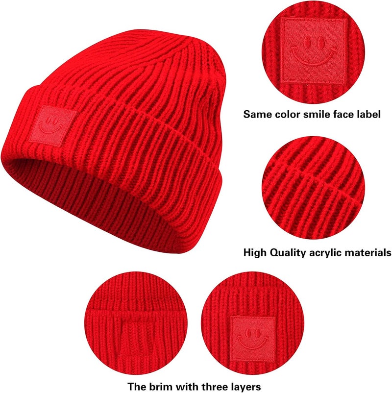 MaxNova Beanie Hat Thick Warm Winter Hat Unisex - Image 5